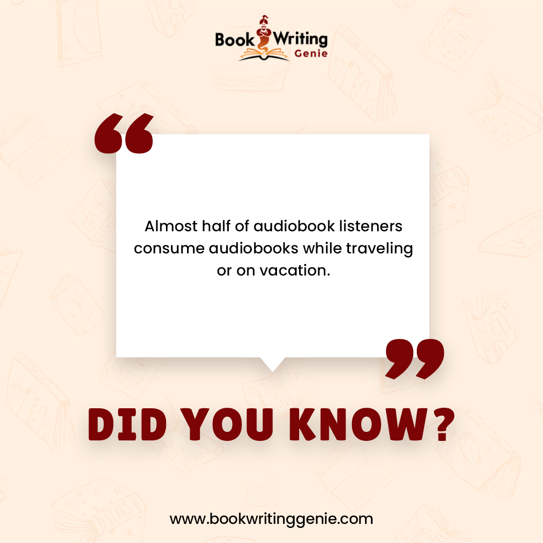 When you listen to an audiobook?

#bookwritinggenie #DidYouKnow  #ebookwriting #proofreading #editing #coverdesigning #bookillustrations #bookpublishing #audiobook #selfpublishing #ebookformatting #bookformatting #publishers #bookwriter #epub #bookpublishing #formatting