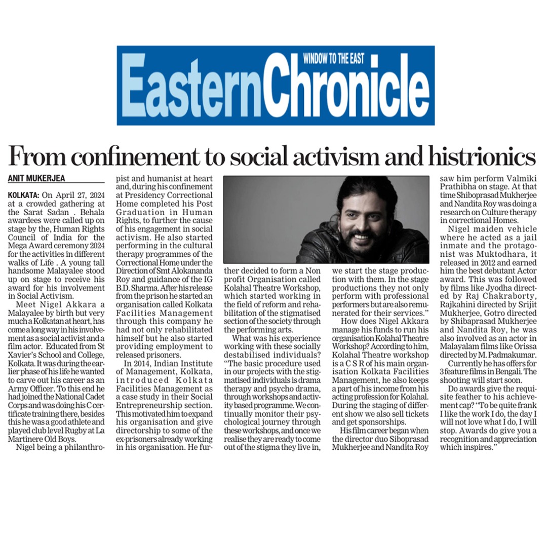 Grateful to #EasternChronicle for spotlighting our journey for the rights of every individual!

#article #humanrights #socialactivism #welfare