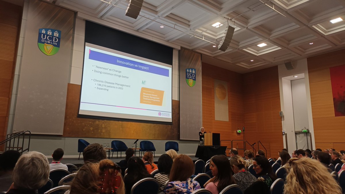 Our associate director @susanmsmith presenting at today's @HRB_NCTO #ICTD2024 event in UCD - visit primarycaretrials.ie to find out more about the work she spoke about