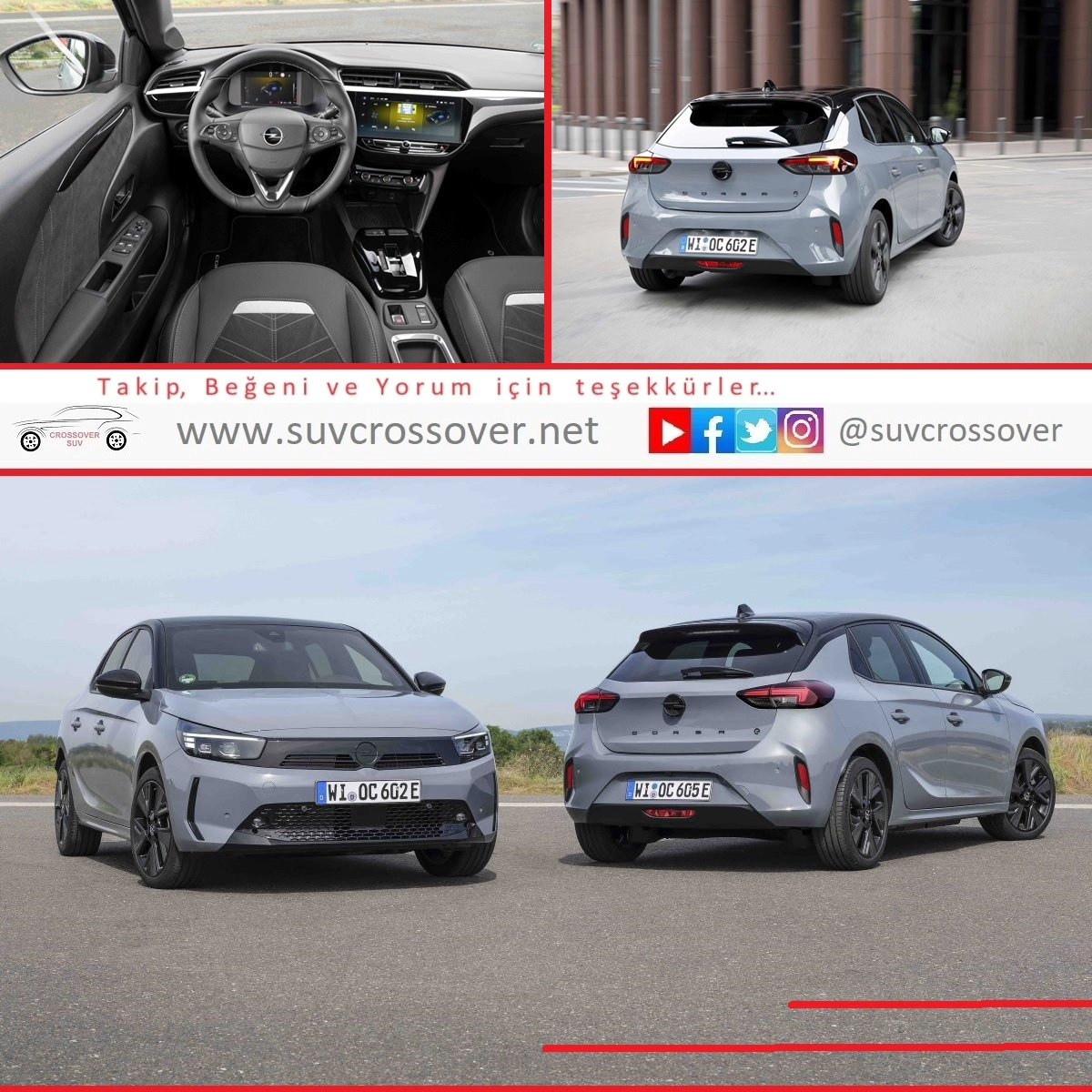 Opel Corsa Elektrik, Hollanda’da “2024 Yılının Elektrikli Aracı” oldu.

￼suvcrossover.net
#SUVcrossover, #cars, #carinstagram, #instacar, #osmanyavuz, #osmandannameler, #carpics, #carpictures, #electricvehicle, #electriccars, #hybridcars, #keşfetteyiz, #keşfet, #kesfet,