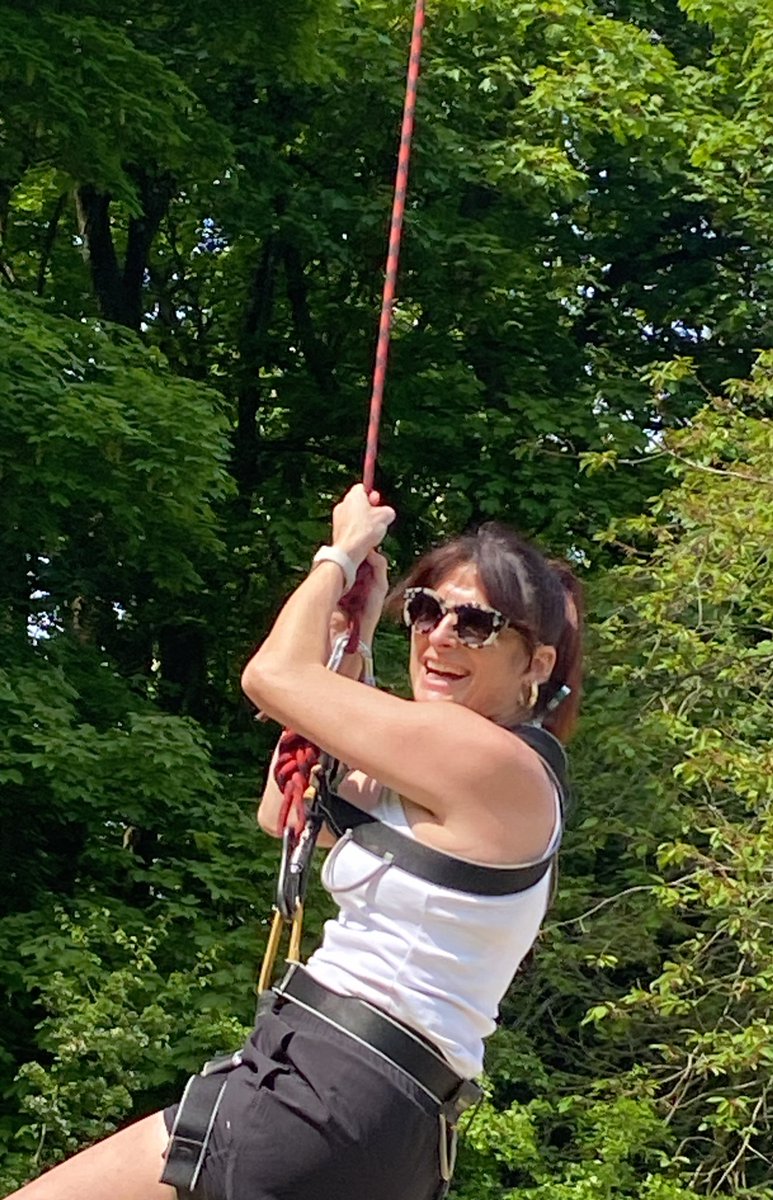Our Headteacher is just hanging about #schooljourney #pgl #funinthesun