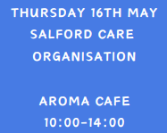 The PEF team will be visible everyday week commencing May 13th, across all sites of the NCA. On Thursday May 16th 2024 the PEF team will be outside the Aroma cafe from 10:00-14:00. Pleas come and see us! :) @UniOSalfordTNA @NcallianceP @SalfordCO_NHS