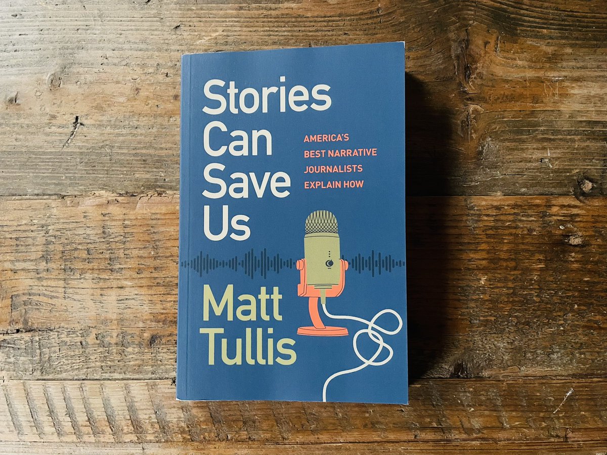 When Matt Tullis died suddenly in 2022, his friends came together to finish his life’s work, collecting his interviews into this book. It’s an incredible collection of narrative journalists talking about how they work. I feel lucky to be included. Out 6/1: ugapress.org/book/978082036…