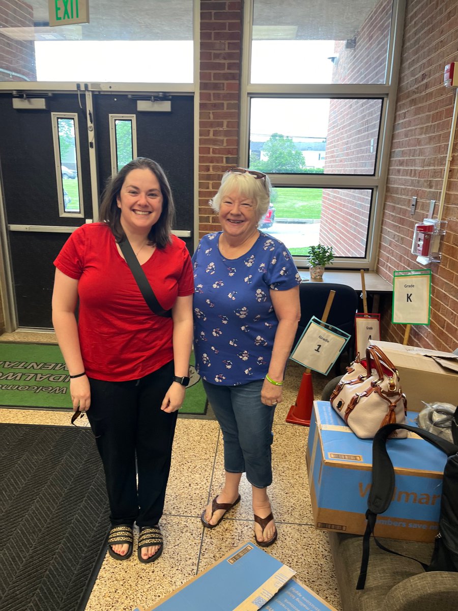 Thank you Julie and Lynne from Holy Trinity Episcopal Church in Essex for supporting our needs closet with brand new coats, clothing, and bookbags! We appreciate you! #CommunitySchools
