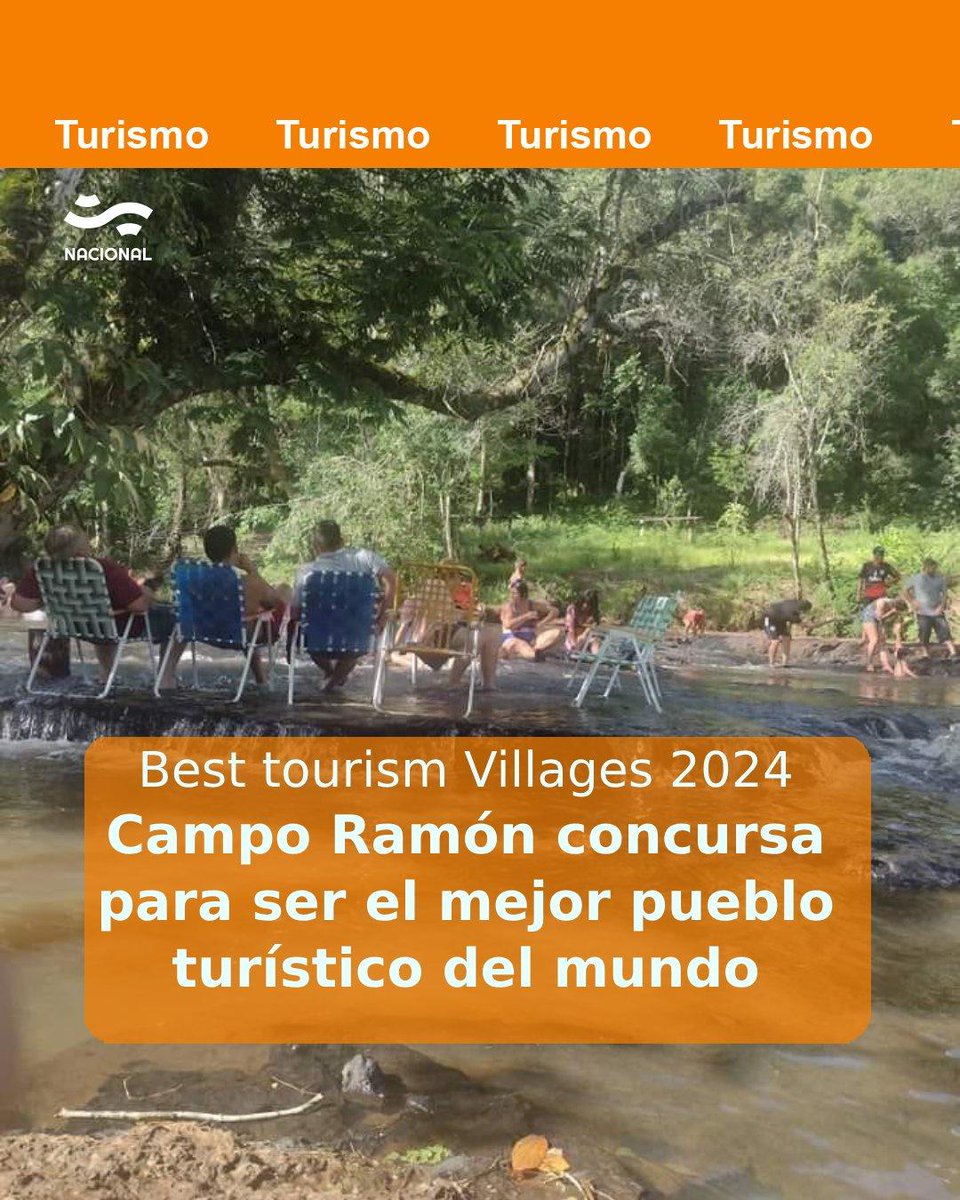 Campo Ramón fue seleccionada para participar en el concurso de Best Tourism Villages 2024 organizado por la Organización de la Naciones Unidas (ONU) que dará a conocer al ganador en septiembre. 

radionacional.com.ar/campo-ramon-co…