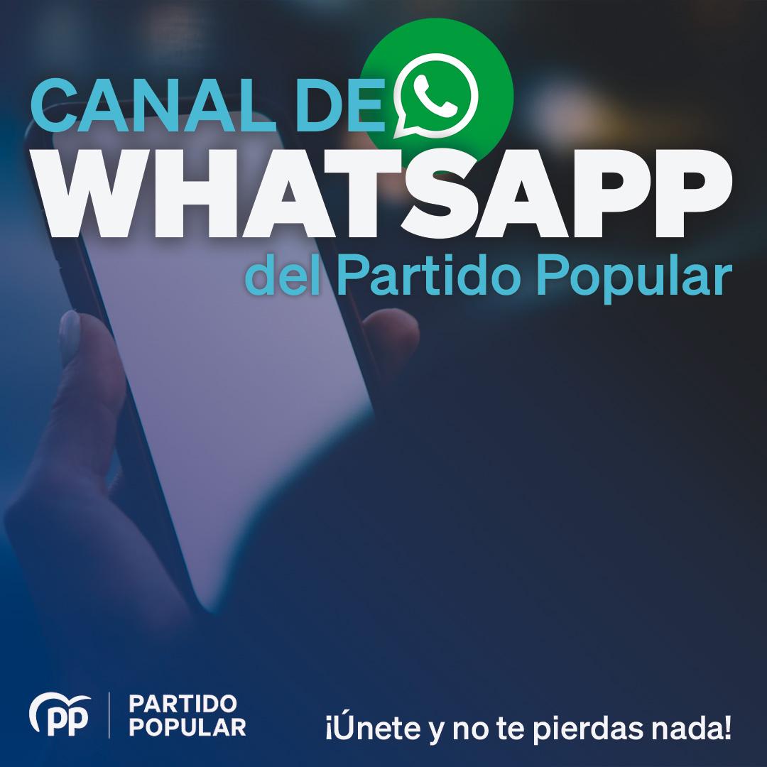 📲 Si quieres ser el primero en enterarse de todas nuestras novedades, propuestas y acciones, no esperes a formar parte de nuestro canal de WhatsApp. ¡Únete! 👇 whatsapp.com/channel/0029Va…