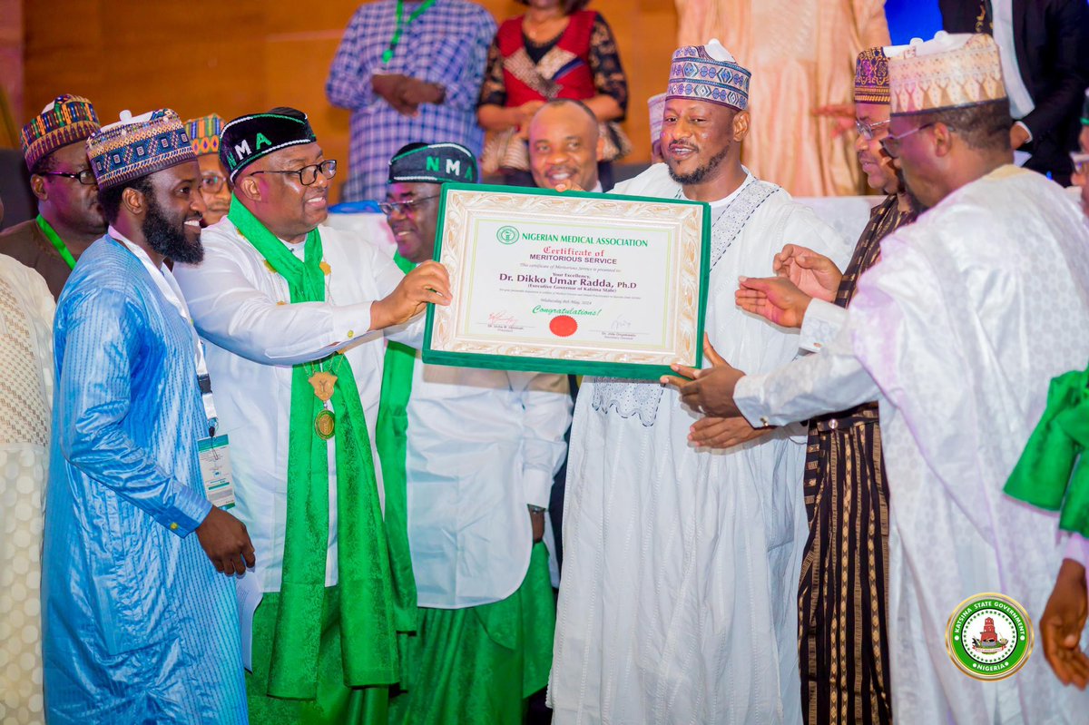 Yesterday, I had the great honor of being bestowed with a prestigious award by the Nigerian Medical Association (NMA) at their highly esteemed 64th Annual General Scientific Conference and Delegates Meeting (AGSC &amp; DM) 2024, which was held at the remarkable CICC Summit Hills in