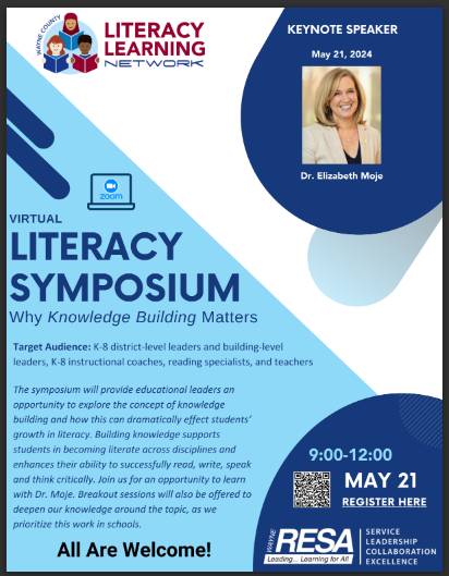 Building knowledge fuels comprehension, enabling students to connect ideas, analyze information, and think critically. Let's empower learners to build a strong knowledge base for deeper understanding and enhanced learning outcomes! 🌟 Join May 21st! Virtual & FREE! Register NOW