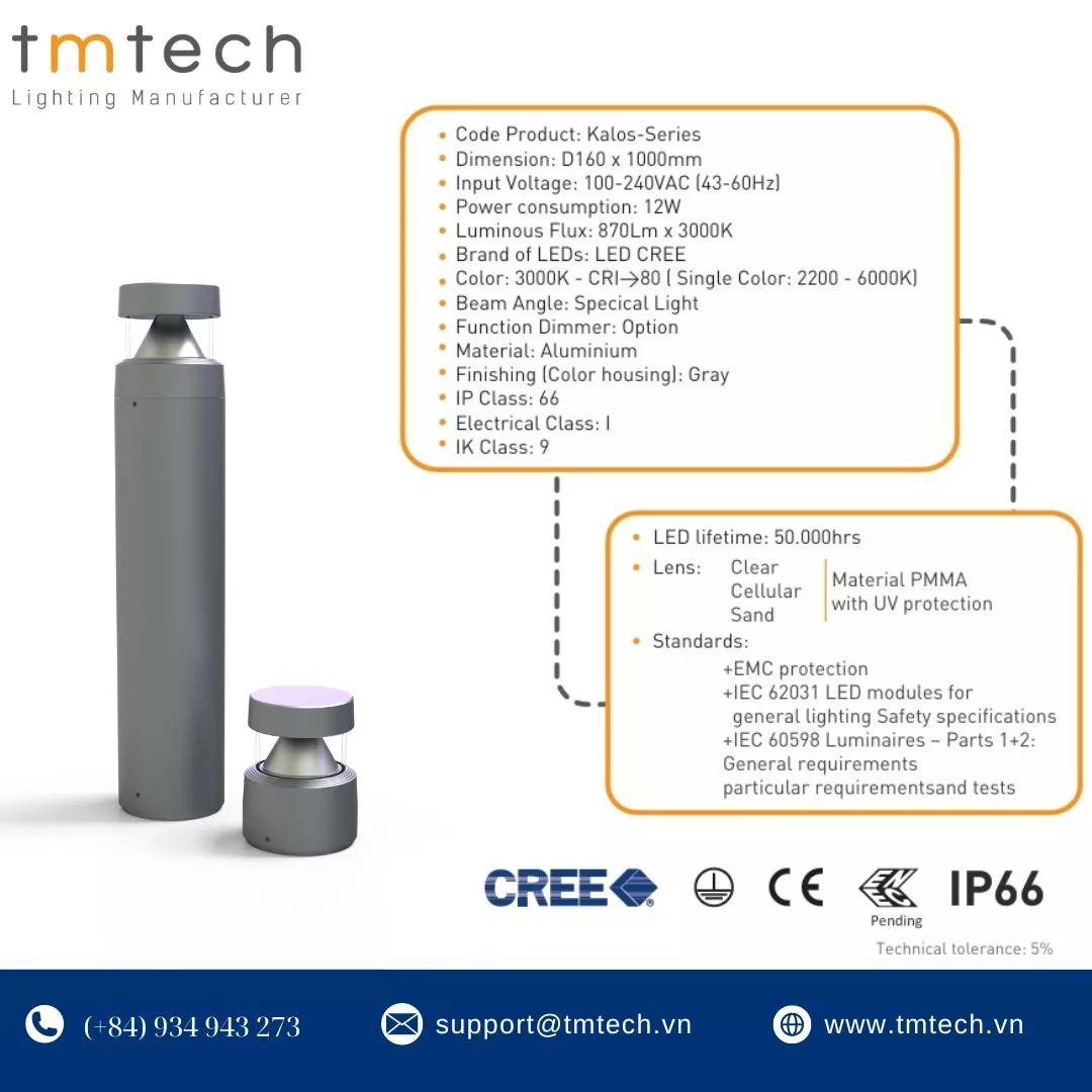 ✨ "Transform your Space With KALOS – Series Spotlights!"
👉 Discover more: tmtech.vn/products/bolla…
📞 Whatsapp: (+84) 934 943 273
📩 Email: vanhieu@tmtech.vn
#tmtech #tmtechvietnam #tmtechlighting #tmtechmanufacturer #tmtechlamp
#outdoorlighting #outdoorlights