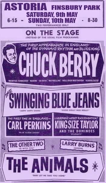 OTD 💥💥💥 May 9, 1964 Finsbury Park Astoria, London, ENG #rocknroll