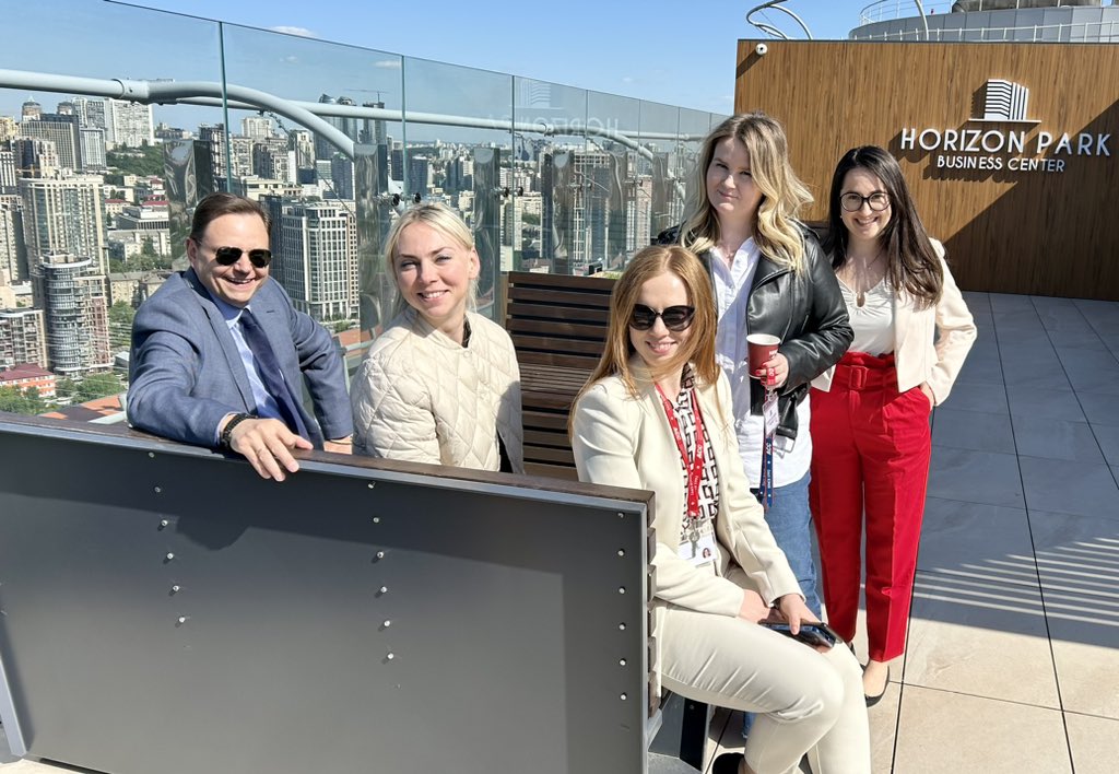 Office rooftop terrace season at the @ChamberUkraine in Kyiv Looking forward to welcoming our members and guests at the office during the sunshine months 🇺🇦🇺🇸😎