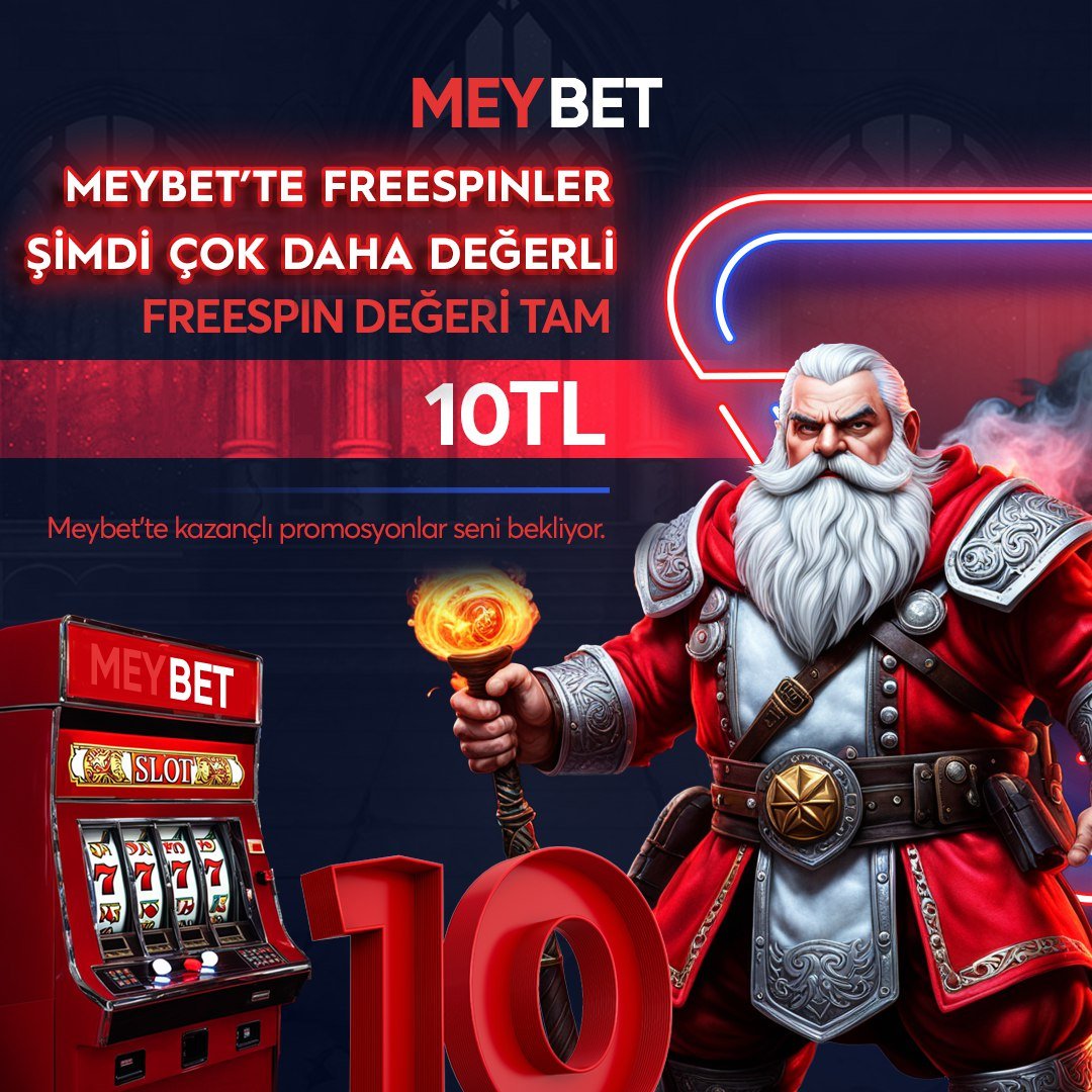 📣 Meybet'te Çevrimsiz Fırsat Happy Hours ile Kazanmanın Tam Zamanı! 🎰 Freespin Değeri: 10₺ ‼️ Bugüne özel minimum 1000₺ ve üzeri yatırımlarınıza 10₺ değerinde Çevrimsiz Sweet Bonanza Xmas - Sweet Bonanza Freespin + Çark Kodu Hediye ! 🔍 Detaylar: t2m.io/meybet