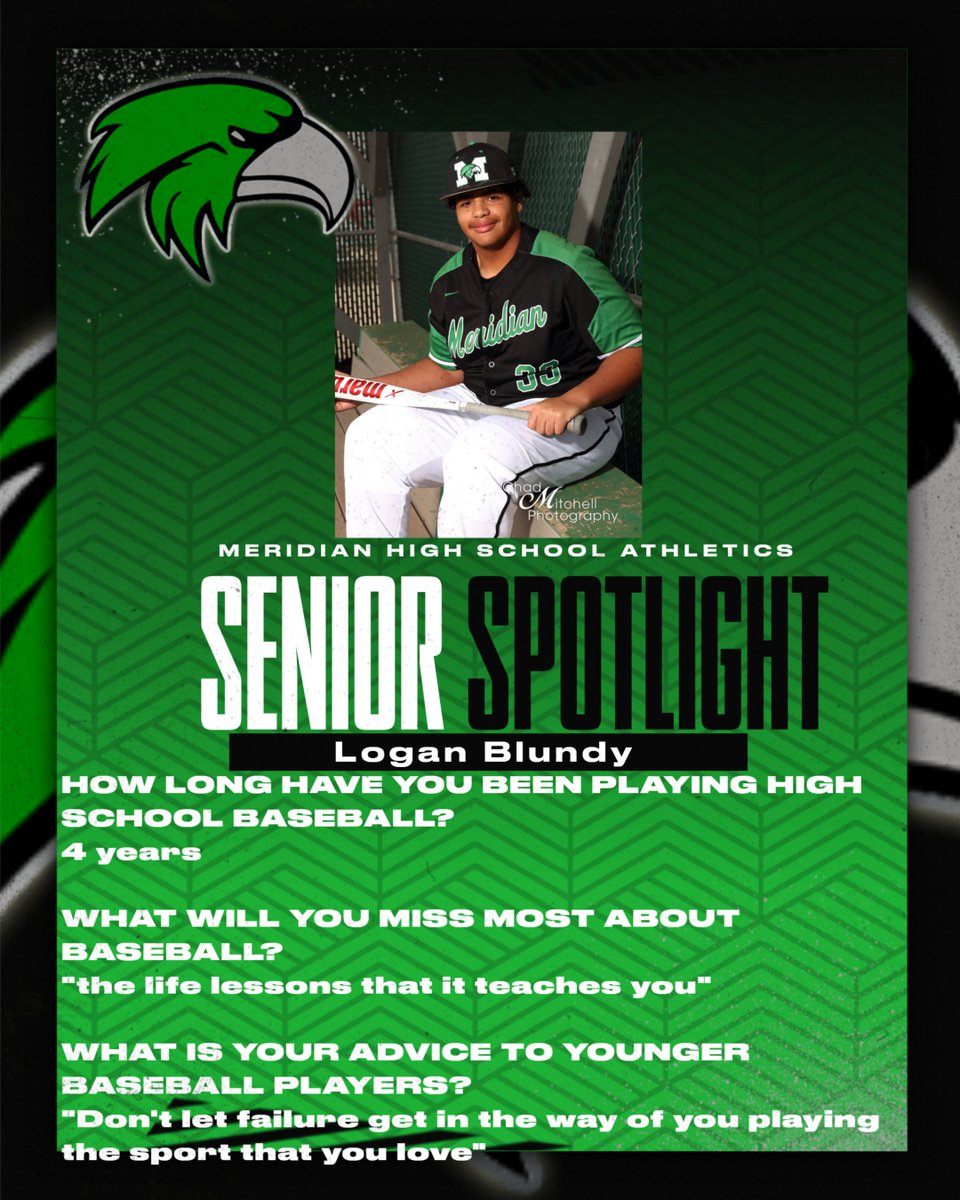 Today we host our final Senior Nights of the year. Please come out and celebrate our Softball and Baseball Seniors as they take their fields one last time at home. Both games start at 4:30pm with the Senior Recognition starting at 4:20pm.
#wearemeridian #onceahawkalwaysahawk