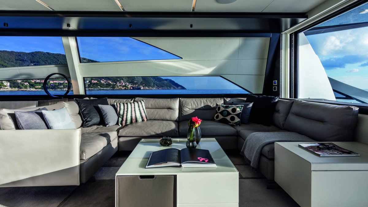 Revel in the majestic indoor spaces aboard the Pershing 9X, meticulously designed with absolute pleasure in mind. Pershing 9X. An extraordinary creature. #TheDominantSpecies #FerrettiGroup #KeepBuildingDreams #ProudToBeItalian 🇮🇹 #MadeInItaly ow.ly/WFJJ50RA5KF