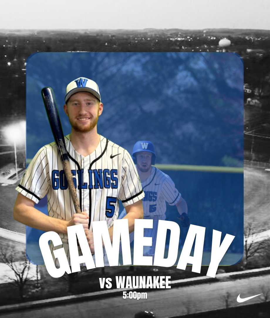 The Goslings play a conference home game at 5:00pm vs Waunakee. Go Goslings!