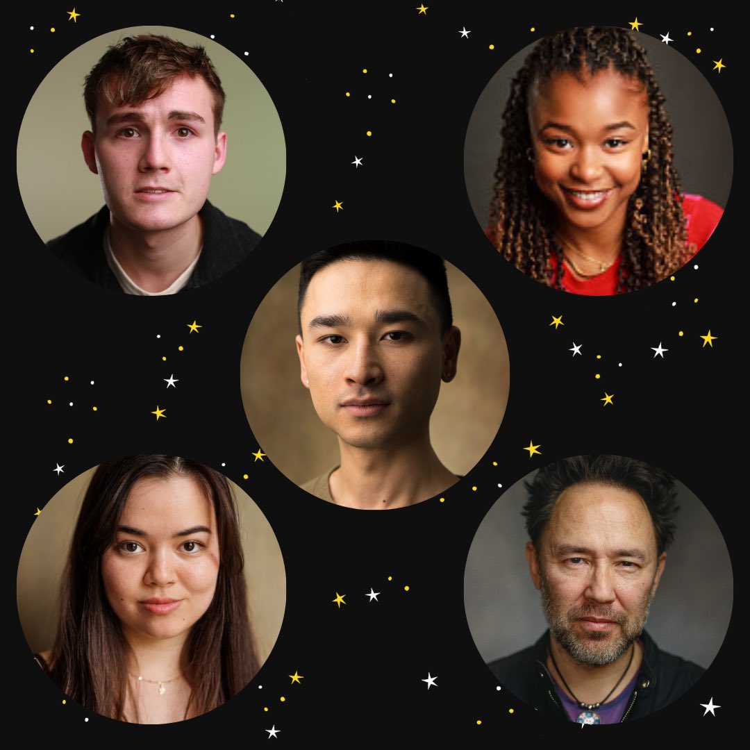 Casting news: Sam Liu, @KudzJM, Ed Cooke, Yuki Sutton and @DanielYorkLoh will star in Sam Wu is NOT Afraid of Ghost. The production will run at @polkatheatre from Saturday 22 June – Sunday 18 August 2024. 🎟️ polkatheatre.com