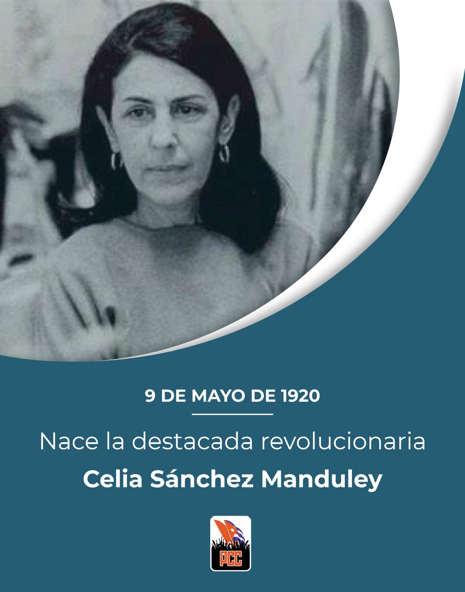 #CeliaVive 🌺 Gracias a su ejemplo, en la #Cuba de nuestros días, existen y seguirán existiendo muchas Celias. 
#CubaViveEnSuHistoria