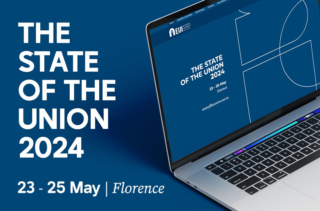 Only two weeks until #SOU2024 On 24 May prof. Giorgia Giovannetti #Unifi will participate in the #SOU2024 conference, organised by @EUISoU 👉Explore the full programme: u.garr.it/1BLL7