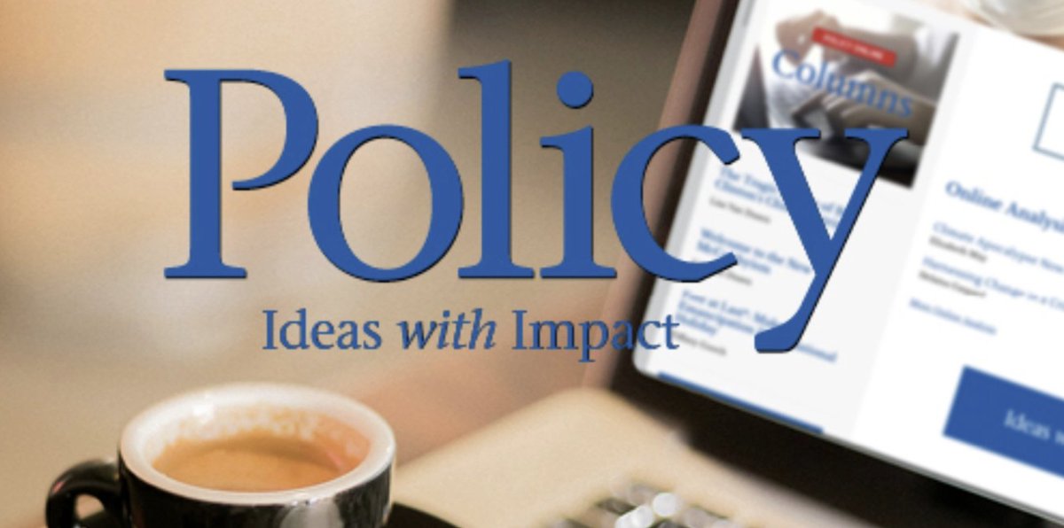 #cdnpoli #uspoli #intlpoli #policy #foreignpolicy #bookreviews policymagazine.ca @policy_mag