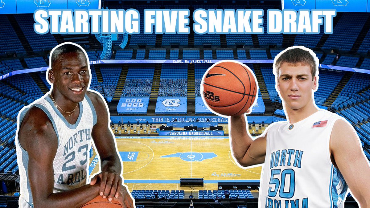 InsideCarolina (@insidecarolina) on Twitter photo If you were to assemble a starting five of the best Carolina Basketball players, but could only choose one per decade, who would you choose? <a href="/tvippolis/">Taylor Vippolis</a> explores that question in a four-person snake draft along with <a href="/mg1nyard/">Marcus Ginyard</a> <a href="/RellDMC/">Sherrell D. McMillan</a> <a href="/GSBarnes23/">Greg Barnes</a>: 247sports.com/college/north-… If you were to assemble a starting five of the best Carolina Basketball players, but could only choose one per decade, who would you choose? <a href="/tvippolis/">Taylor Vippolis</a> explores that question in a four-person snake draft along with <a href="/mg1nyard/">Marcus Ginyard</a> <a href="/RellDMC/">Sherrell D. McMillan</a> <a href="/GSBarnes23/">Greg Barnes</a>: 247sports.com/college/north-…