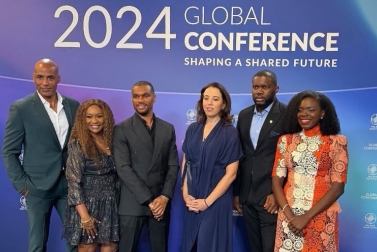 My experience at the Milken Global Conference has been super insightful. I was part of a panel moderated by Aubrey Hruby, General Partner at Tofino Capital, alongside co-panelists Gbemisola Abudu, Vice President of NBA Africa; Editi Effiong, Founder of Anakle Films;
