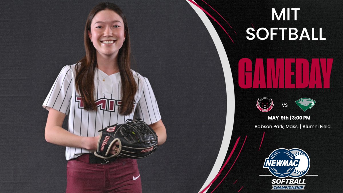 Tournament gameday! @mitsoftball heads to Babson for a 3 p.m. game in the winner's bracket of the NEWMAC Tournament! #RollTech Links: tinyurl.com/mt4zf2fc