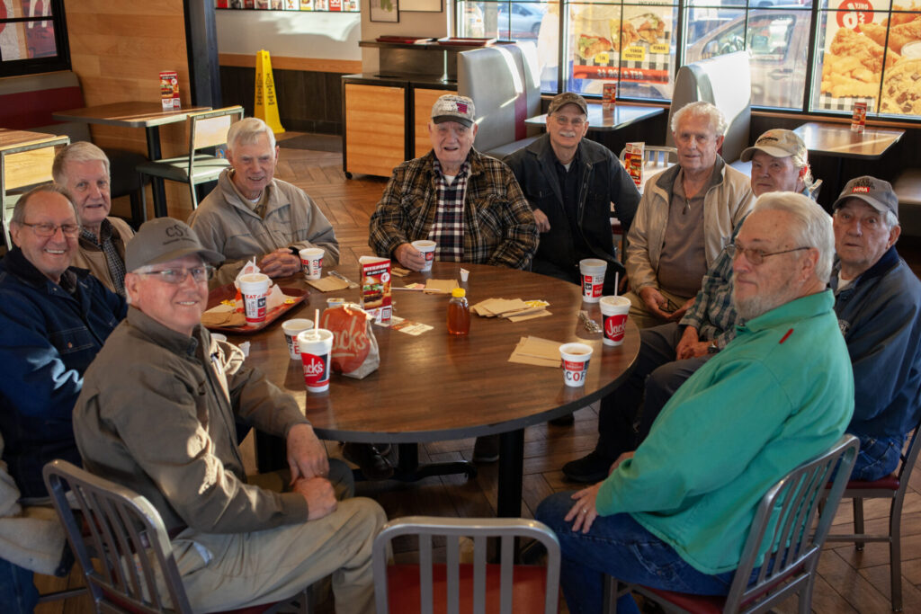 There's a group of men of advanced age who rise early every morning and ride the few miles to <a href="/eatatjacks/">Jack's</a> in Jasper, AL—for community, friendship &amp; love. <a href="/zhorovir/">Irina Zhorov</a> pulls up a seat with the ROMEOs (Retired Old Men Eating Out) in a new #Gravy episode. 
southernfoodways.org/gravy/wherefor…