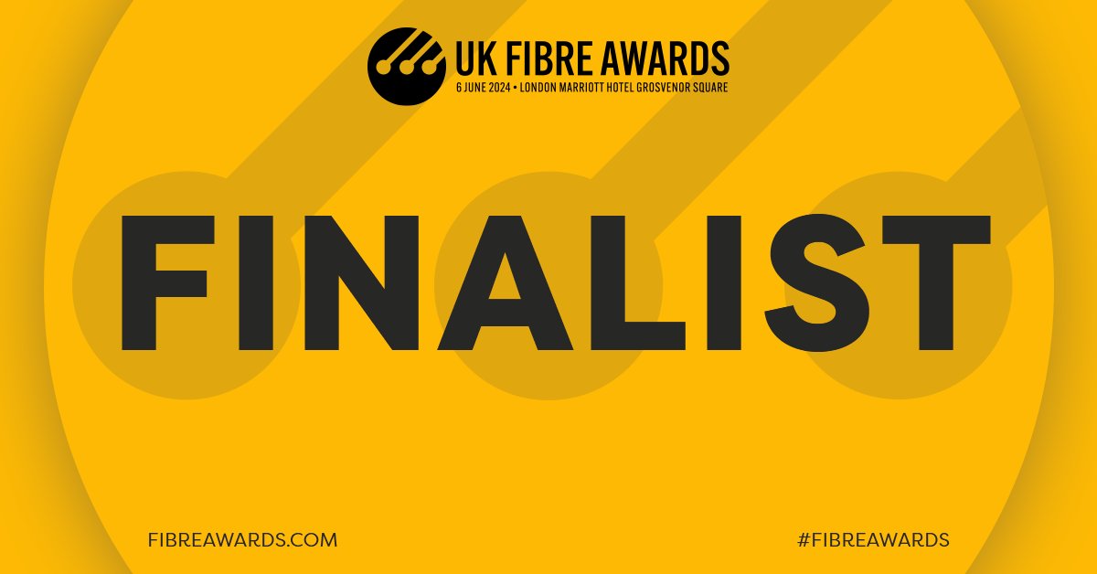 We’re delighted to announce that we have been chosen as finalists for Best Rural Fibre Provider and Overall Fibre Provider of the Year, at the UK Fibre Awards 2024! 🏆 #FibreAwards #UKFibreAwards #AwardWinningProvider #UKFibreAwards2024 #BestRuralFibreProvider #AwardWinning