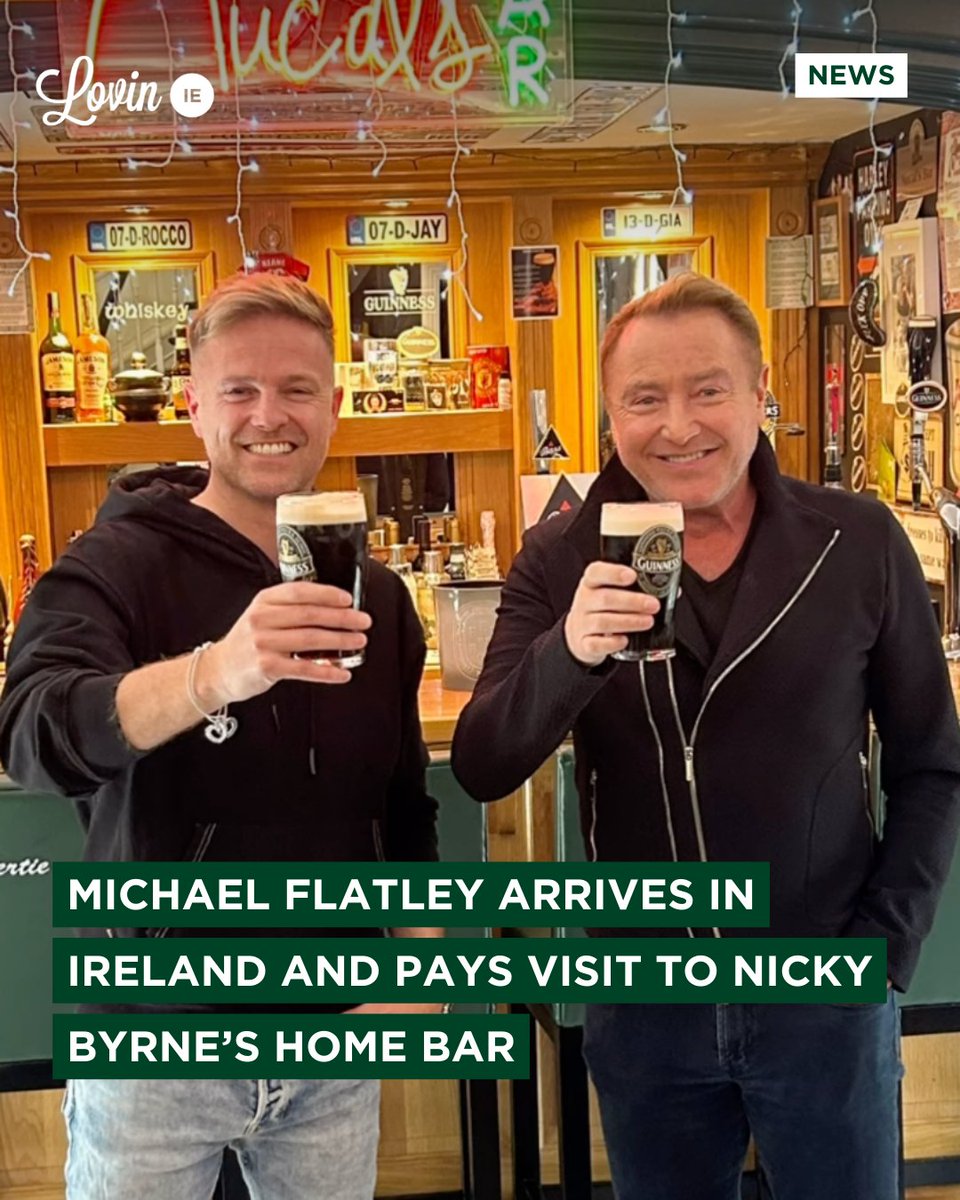The Lord of the Dance star put his pulling skills to the test in Nicky Byrne's home bar, and got the seal of approval from the Westlife singer himself. ⁠ ⁠ He's not the only famous face to have visited in recent weeks, with Gary Barlow having a few scoops in Byrne's home just a…