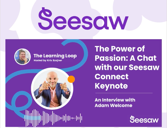 Had a REALLY great time on the @Seesaw podcast talking about all the things! You can listen here - youtu.be/76t4sp3ChBA?li… AND....sign-up for the FREE conference this summer where I'm keynoting here - connect.seesaw.me/series/seesaw-…