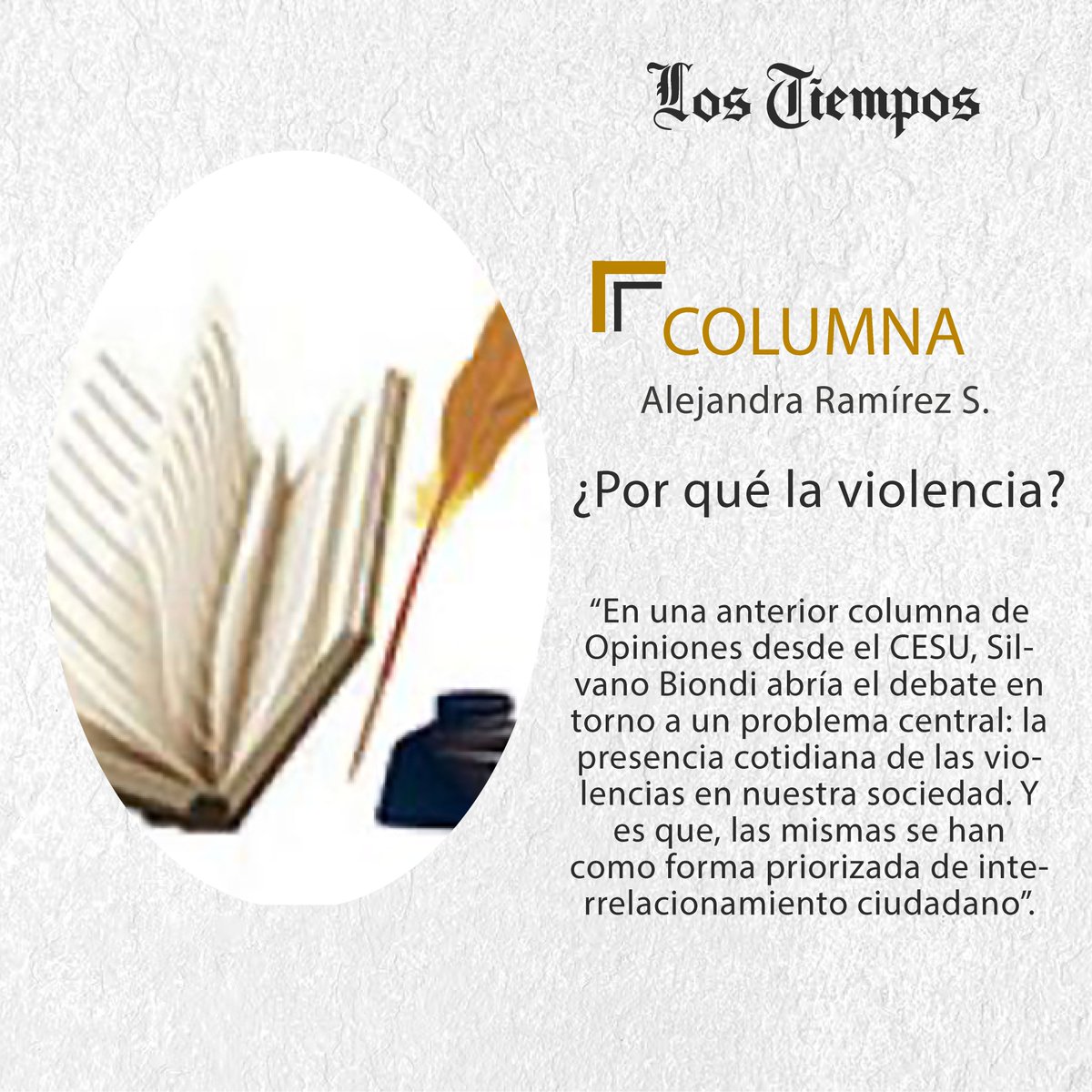#LTColumna #Puntos de Vista
Lea la columna de Alejandra Ramírez S.
👉tinyurl.com/3ssxppuw