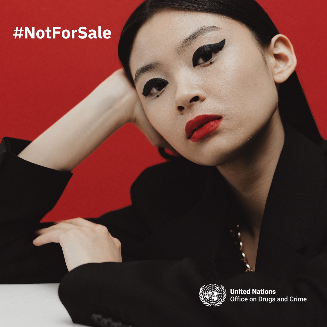 Did you know that 60% of identified trafficking victims are women and girls?

Women and girls do not have a price tag!

Women and girls are #NotForSale