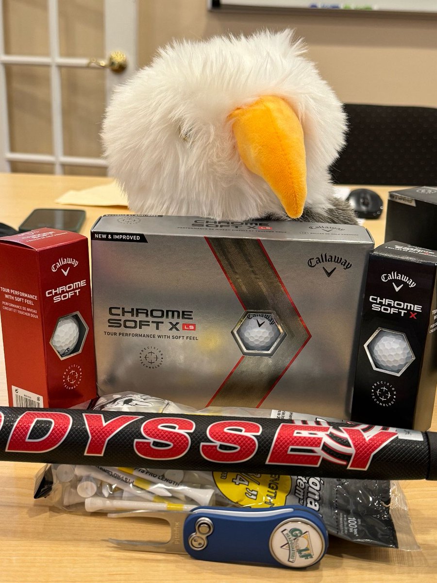 The Eagle Annual is 2 weeks away. A huge shout out to <a href="/GHQ_Louisville/">Golf HQ Louisville KY</a> for helping us stuff our gift bags and providing a few prizes! Register today at portlandchristian.org/golf-scramble/
#Golf #Louisville