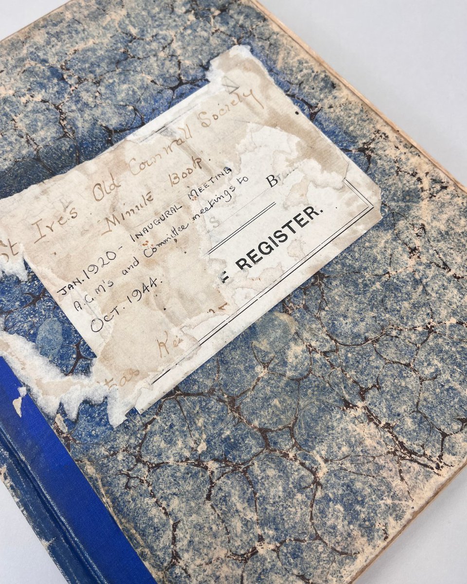 kresenkernow's tweet image. We’ve recently been given some minutes from St Ives Old Cornwall Society to add to the collections we look after. St Ives Old Cornwall Society is the oldest of over 40 individual societies.

Here are the minutes for their first federation meeting!

#kernowgorsedh #cornishlanguage