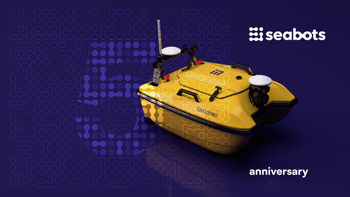 🎉 Celebrating today 5️⃣ years of #SEABOTS! 🌊

From #MarineRobotics to collaborations with global institutions, we are committed to data-driven #OceanConservation. Grateful for the journey so far, excited for what's ahead! 🛥️

#DataHarvesting #innovation #BlueEconomy #USV