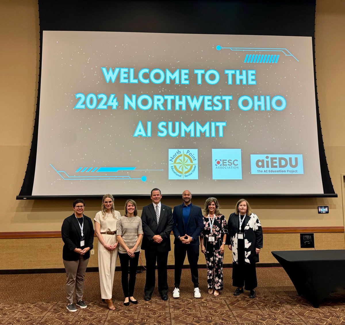 We are so excited to host today’s NW Ohio AI Summit. 🌟@oesca #npescproud 🌟🌟🌟🌟