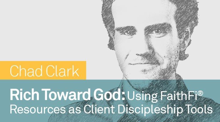 We loved hearing from Chad Clark this morning at our Kingdom Advisors study group. He shared about some of the great resources FaithFi has, including their Rich Toward God discpleship tool. A great encouragement to find our riches in God rather than earthly possessions!