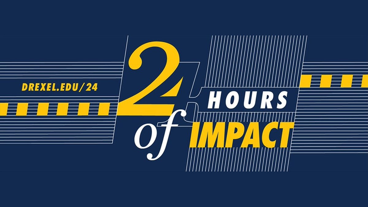 Attention all alumni, students, faculty, and friends of Drexel! We are one week away from our 24 Hours of Impact on May 15. Let's make a difference! Visit DREXEL.EDU/24 to get involved. #Drexel24