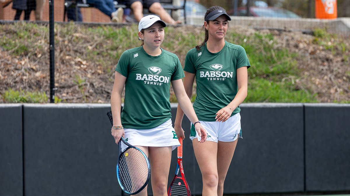 Olivia Soffer and Matia Cristiani of @BabsonTennis Selected to Compete in the @NCAADIII Singles and Doubles Championships: tinyurl.com/yddecszc #GoBabo #d3tennis