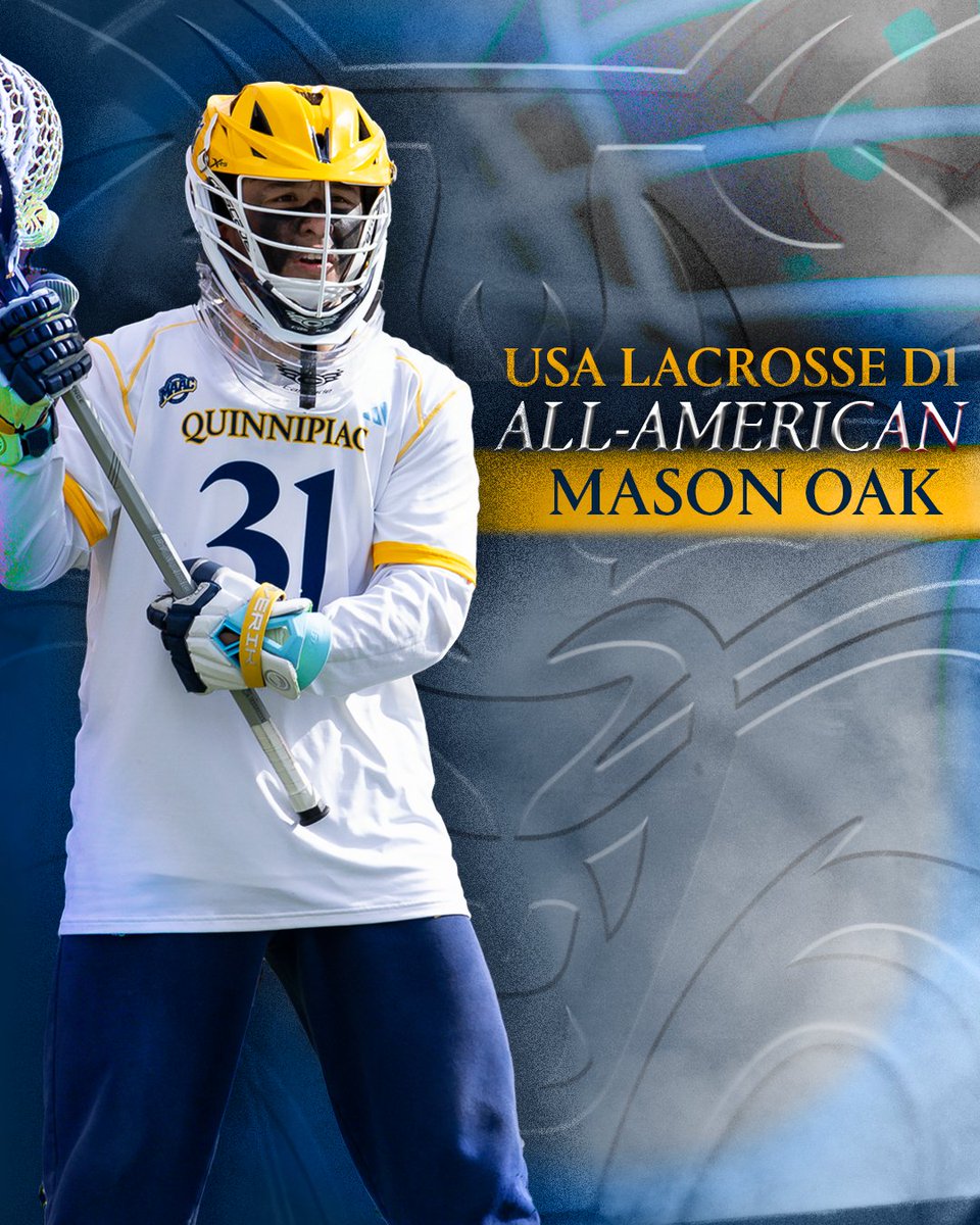 Mason Oak is an ALL-AMERICAN! 🙌 Oak was recognized as one of the nation's top players by @USALacrosseMag! READ → bit.ly/4bcemWm