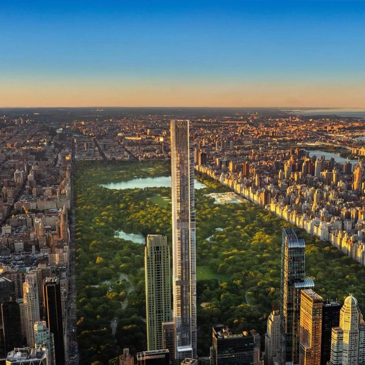 SOLD &amp; CLOSED // 217 W 57th St, #69W, New York NY

Last Asking: $19,500,000
__
Reside over 700’ above New York City in this residence at Central Park Tower. This gracious three-bedroom, three-and one-half bathroom home offers over 3,000 square feet of luxury living space.
__
