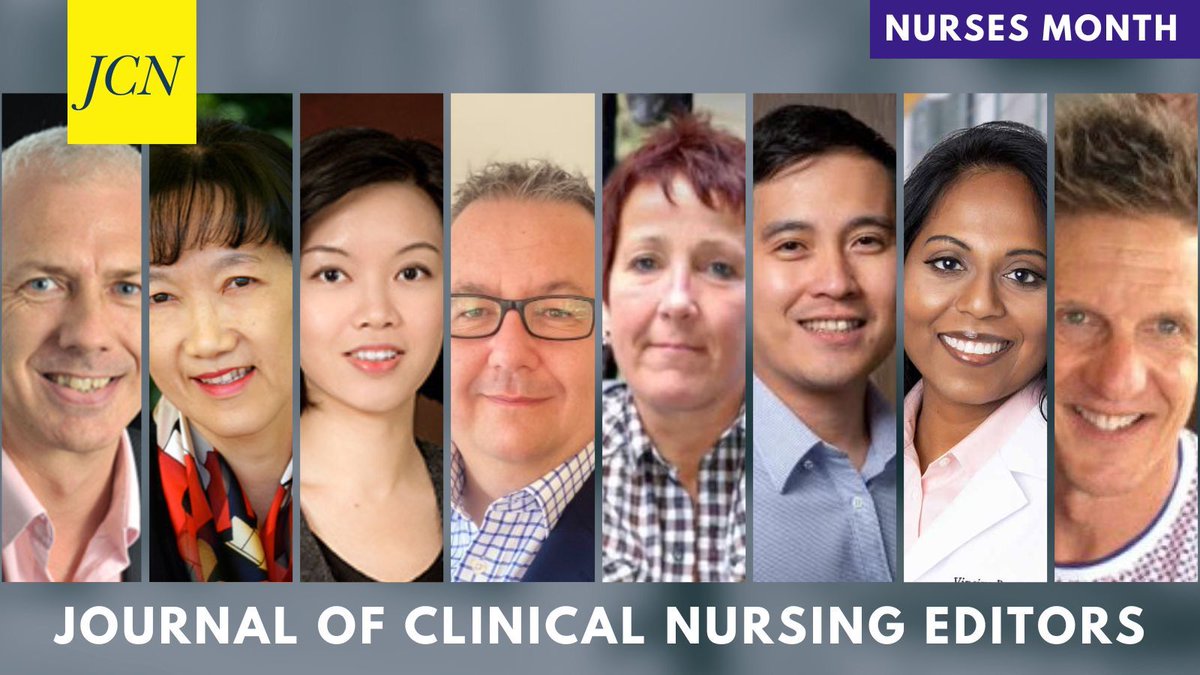 Happy #NursesWeek! Meet the editors, led by @MarkHayter1: @salamonson Dr. Helen Chan @Leslie_Gelling @Jones_Bradbury Jed Ray Montayre @VinciyaPandian @Stephen_Neville See the whole board: buff.ly/3JRHOou