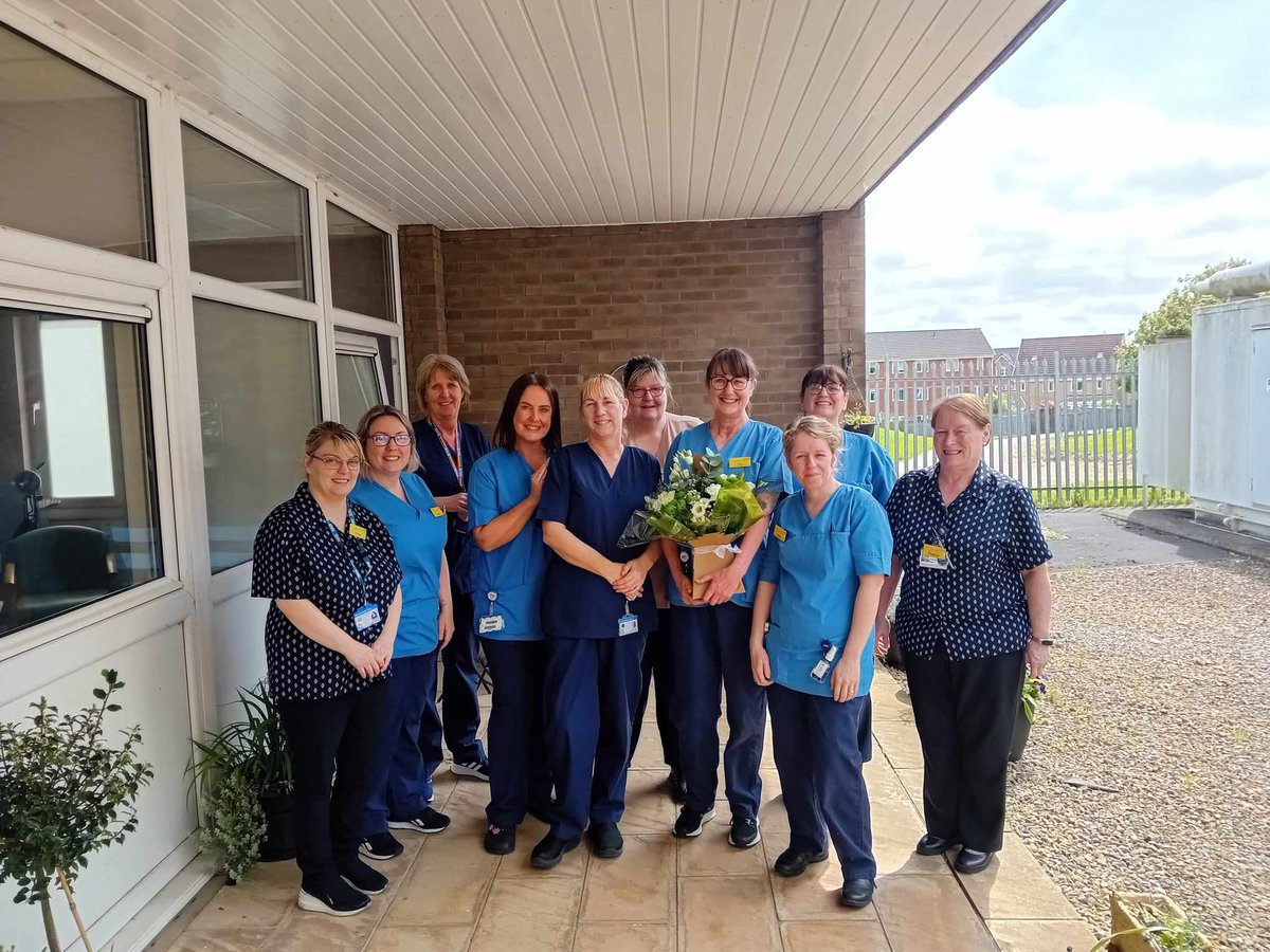 Today we said a fond farewell to nurse Kate Devine who retired after an incredible 41 years of service to the NHS. Kate will be greatly missed by the team at rheumatology outpatients. We all wish you a long and happy retirement, Kate!