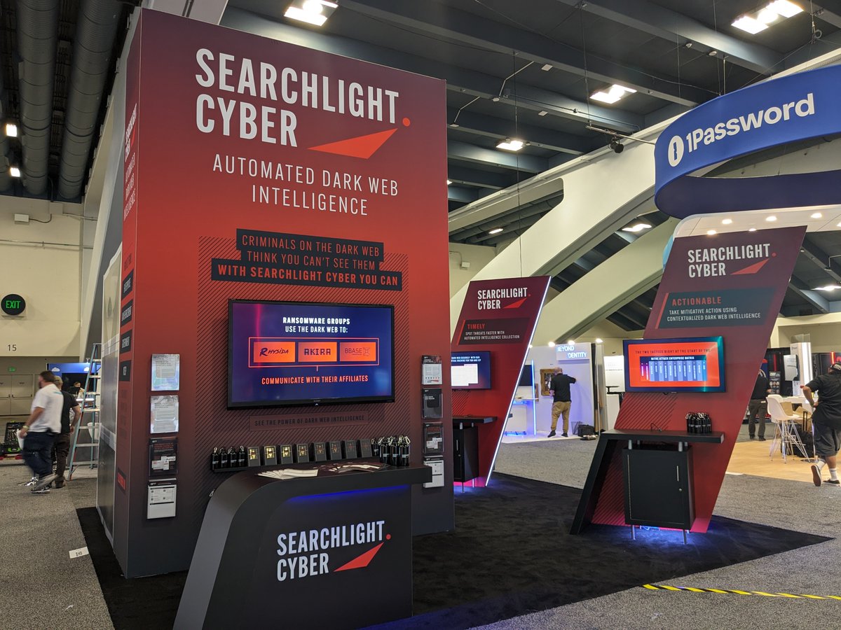 SLCyberSec's tweet image. Today is the final day at both the International Symposium on Security in Brazil and RSA Conference #RSAC2024 in San Francisco! If you are at either event make sure you don&apos;t miss the chance to meet our team members and find out more about #darkwebintelligence