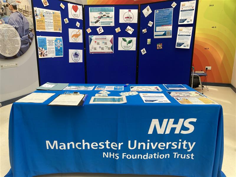MFTODT's tweet photo. Our Change Agents are facilitating meaningful connections with staff in our Culture Market Stalls. Thank you for your participation—every voice counts. #haveyoursayinmay #supportandcompassion https://t.co/GDCSNJiM5Q