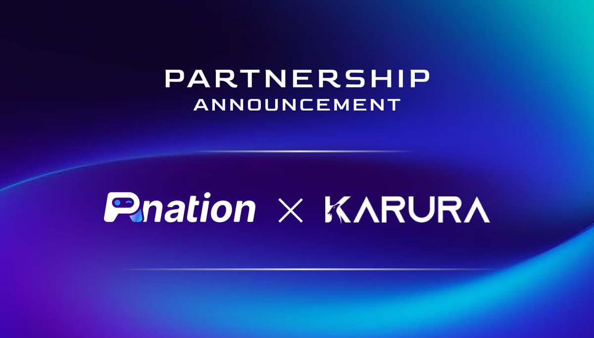 New Partnership Kicked Off!

We're thrilled to announce that Playnation has officially joined forces with <a href="/KaruraNetwork/">Karura</a>, the decentralized financial hub of Kusama.

This handshake is a key milestone in our journey, unlocking new opportunities for both ecosystems.

By