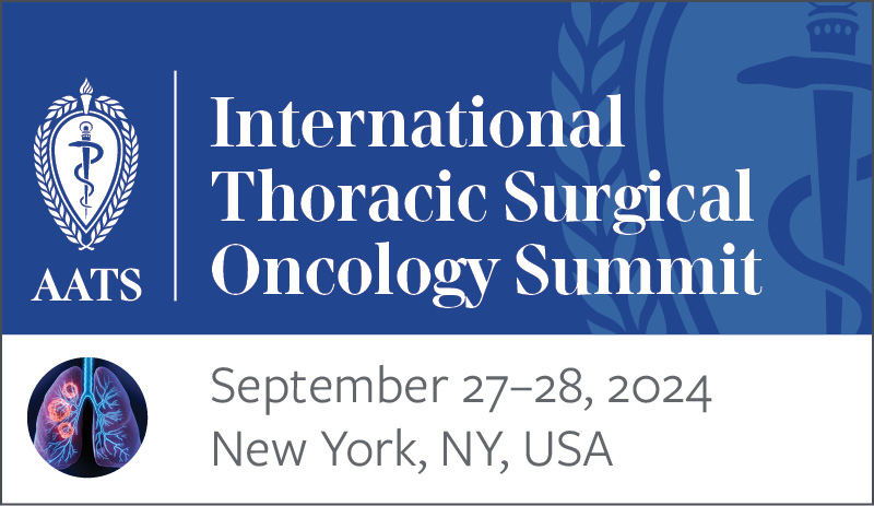 The deadline for #ITSOS2024 submissions has been extended! You now have until June 24 to submit your abstract on #thoracic surgical oncology. See topics and submit: events.aats.org/itsos24/call-f…