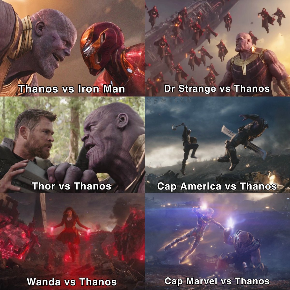 Which Thanos fight scene was the best?