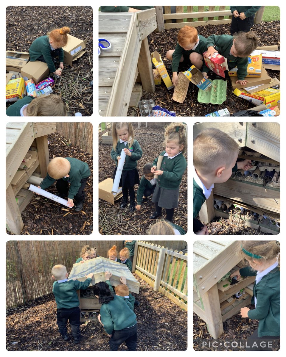 Team Opal worked together using various donated resources to create a bug hotel. The children explored the outdoor area collecting different bugs and placing them in their new home 🐞🐌
We're also super impressed that our cress gardens and sunflowers have grown! 🌱