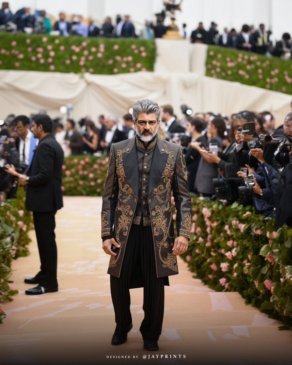 What if? #Kollywood at #MetGala2024 #metgala Disclaimer: The image displayed herein is for entertainment purposes only. It does not depict real-life events, situations, or individuals. Any resemblance to actual persons, living or dead, or actual events is purely coincidental.